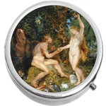 Garden Of Eden Fall Man Medical Pill Box Medicine. Fixed Price $16.88.