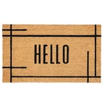 Calloway Mills Modern Natural Hello Doormat 30X48 Indoor Outdoor Entrance Rug. Fixed Price $96.59.