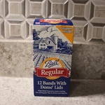 Ball Regular Dome Lids With Bands 12 Count Old Style Packaging. Fixed Price $9.99.