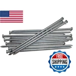 Metal Stakes, 10 Inch 50PCS Galvanized Landscape Spikes,garden Nails For Turf,we. Fixed Price $49.63.