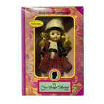 The New Bright Collection Bookcase Collector Scotland Doll. Fixed Price $10.00.
