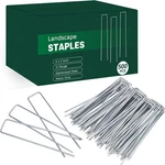 Garden Stakes 6 Inch 500 Pack 11 Gauge Galvanized Landscape Cewor Staples Pins. Fixed Price $59.99.