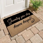 Melodaddy Funny Welcome Doormat Front Porch Decor Rugs With Rubber Back 30"(L) X. Fixed Price $35.85.