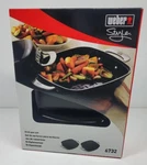 New Weber Barbecue Grill Saute Ceramic Coated Pan Set 6732 Camping Outdoors. Fixed Price $24.99.