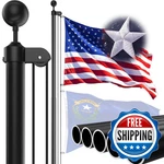 Ioen 25FT Heavy Duty - Extra Thick Aluminum Kit 5X3 Nylon. Fixed Price $149.41.