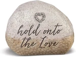 Grasslands Road Hold Onto The Love Memorial Stone 7.75 X 6 5.5 Inches. Fixed Price $14.99.