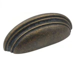 Windover Antique 3/4" (96MM)CC Hickory Gainsborough P3073-WOA Cabinet Cup Pull. Fixed Price $6.93.