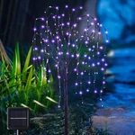 Solar Led Willow Tree Garden Stake 200 Purple Lights 4.5-FT Outdoor Yard Decor. Fixed Price $67.33.
