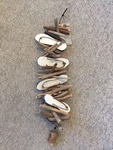 Nwt Cohasset Wind Chime 4 Flip Flops Driftwood And Bell. Fixed Price $30.00.