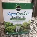 Aerogarden Heirloom Salad Greens 3-POD Seed Kit Miracle-gro Sealed Liquid Food. Fixed Price $15.99.