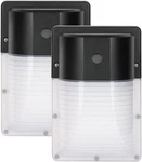Led Wall Pack Light With Photocell, Dusk Dawn Outdoor Security. Fixed Price $48.99.