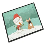 Caroline's Treasures Carolines CK2086JMAT Fawn French Bulldog Snowman. Fixed Price $50.41.