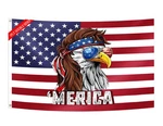 Double Sided Eagle Mullet Funny Flag 3X5FT 4TH Of July American Fade. Fixed Price $35.85.