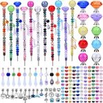 Aipridy Diy Fairy Garden Stakes Kit, Crystal Beaded Decorative Wands Set,. Fixed Price $66.42.
