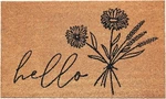 Calloway Mills Wildflower Bouquet Durable Outdoor Doormat 17"X29". Fixed Price $18.99.