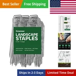 50 Pack Landscape Staples 12 Inch 11 Gauge Heavy Duty Hot-dip Galvanized Stee.... Fixed Price $23.91.