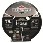 Briggs & Stratton 8BS75 75-FOOT Premium Heavy-duty Rubber Garden Hose. Fixed Price $101.72.
