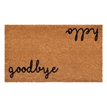 Calloway Mills Hello Goodbye Coir Doormat Tan Black 24X36 Durable. Fixed Price $58.23.