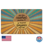 Xldlioo Christian Mat, Are Covered Psalm 91 Doormats, Sunshine Welcome F. Fixed Price $37.91.