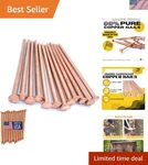 12-PACK Pure Copper 5-INCH Nail Spikes For Tree Stump Removal & Landscaping. Fixed Price $31.49.