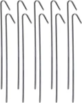 Pinnacle Mercantile Tent Stakes Metal Garden Edging Fence Hooks 9" 10 Pack. Fixed Price $14.99.