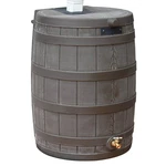 Good Ideas RW50 Rain Wizard Gallon Plastic Barrel Water Collector, Oak. Fixed Price $148.29.