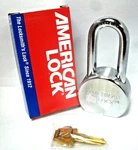 American Padlock A701KA High Security 2" Shackle-gates-sheds-trucks-new. Fixed Price $60.00.
