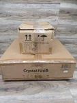 Outdoor Greatroom Rnd Crystal Fire Plus Pit Burner Kit CFP20 W/ Glass Guard 20-R. Fixed Price $413.99.