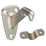 Lot Of 4 National Hardware Silver Zinc Cast Steel Strap Handrail Bracket 250. Fixed Price $10.96.