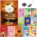 Pcs/set Garden Flags Double Sided Yard All Seasons Holidays 12X18INCH. Fixed Price $23.99.