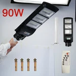 Imountek Solar Street Led Light Dusk To Dawn Motion Sensor Remote Timer Function. Fixed Price $63.31.