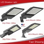Led Shoebox Parking Lot Pole Light, 300W 200W, Dusk Dawn With Photocell Best. Fixed Price $109.73.
