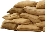 Sandbaggy Burlap Bags - Size: 14" X 26" 50 Lb Weight Capacity For Flood. Fixed Price $64.17.