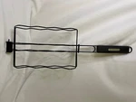 Cuisinart Non-stick Grilling Basket Skewer Bbq Black Excellent Condition!. Fixed Price $14.50.
