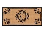 Door Mat Coir Rubber 24 X 48 Inch Heavy Duty Floral Black A1HOME200118-M A1HC. Fixed Price $154.99.