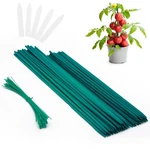 Perszen Plant Stakes 50 Pcs Garden Green Bamboo Sticks 15 INCH+17 Inch,. Fixed Price $12.41.