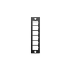Leviton 5F100-6QP Sdx 6-PORT Steel Adapter Plate 1.25"X4.94" Rack-mount. Fixed Price $19.00.