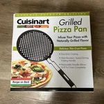 Cuisinart CPS-445 Non-stick Grilled Pizza Pan Folding/removable Handle Black. Fixed Price $5.00.