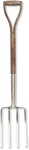 Traditional Stainless Steel Digging Fork, Heavy Duty Durable Gar. Fixed Price $157.99.