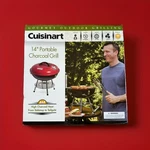Cuisinart Portable Charcoal Grill Brand New Box, Never Been Opened. Fixed Price $39.20.