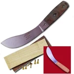 Green River Buffalo Skinner Knife - 5" Blade, Curley Maple Scales (kit). Fixed Price $23.99.