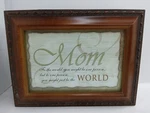 Cottage Garden Mom, You Are The World Music Box/jewelry (how Great Thou Art). Fixed Price $24.99.