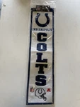 Winning Streak Indianapolis Colts Nfl Heritage Banner White/blue. Fixed Price $25.00.