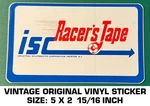 Industrial Salesmaster Corp. Racer's Tape - Vintage Original Vinyl Decal Sticker. Fixed Price $5.84.