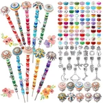 Silipull 255 Pcs Garden Stakes, 14" Decorative Ceramic Mushroom & Pumpkin. Fixed Price $96.76.