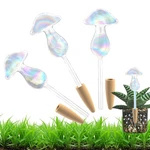 3 Pack Non-clogging Iridescent Plant Watering Globes With Terracotta Spikes, .... Fixed Price $43.99.