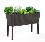 Grow Fresh Vegetables Year Round - Keter 31.7 Gallon Raised Garden Bed. Fixed Price $209.99.