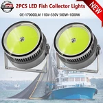 2PCS 170000LM Led Fishing Light 500-1000W 110-330V Underwater Attractor New. Fixed Price $600.00.