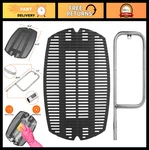 Cast Iron Grill Grate & Burner Replacement For Weber Q2000 Q2200. Fixed Price $95.99.