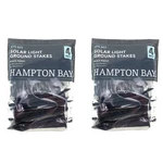 2X Hampton Bay Landscape Solar Light Replacement Stake 4PC Universal Fit 275-803. Fixed Price $19.95.